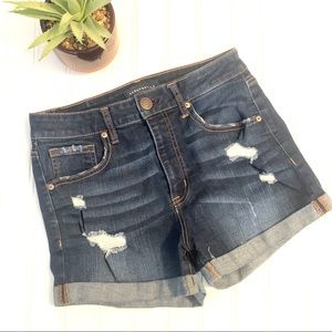 Aeropostale High-Waisted Denim Shorts